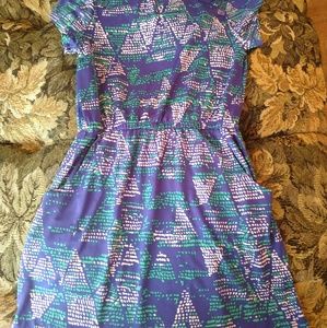 LulaRoe kids dress with pockets